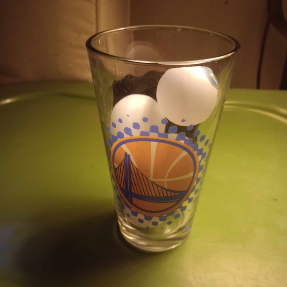 Golden State Warriors Chalk Glass - Picture 2 of 3